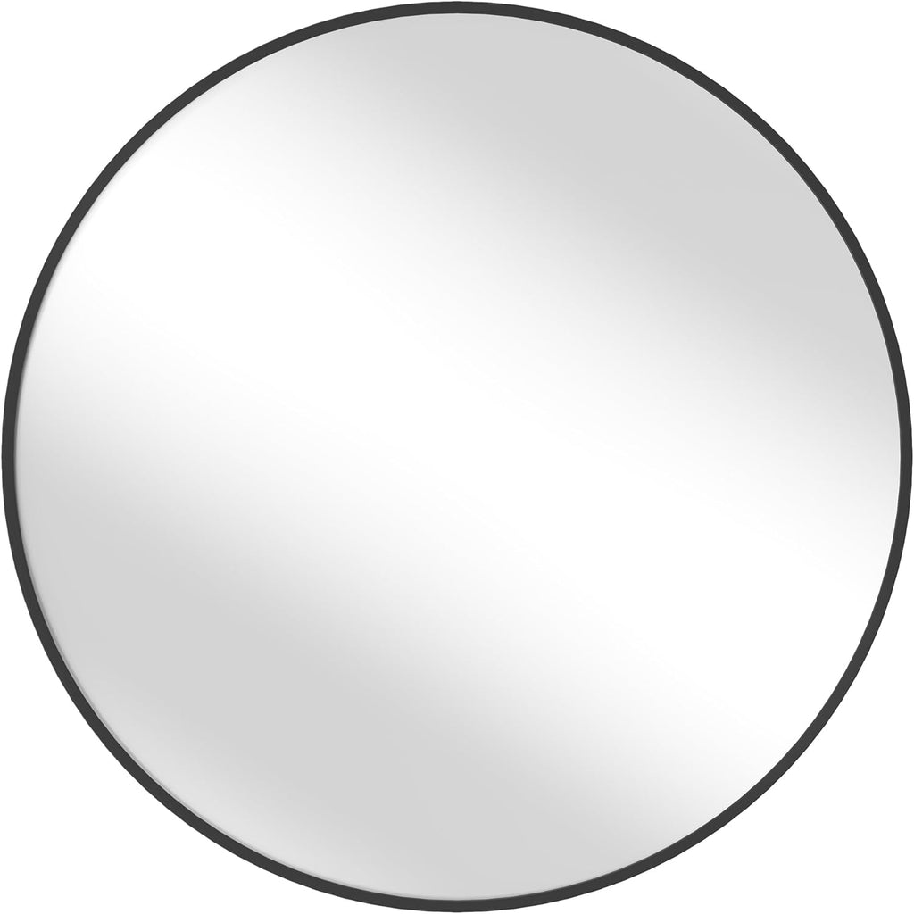 Black Round Mirror — 24" - View 8