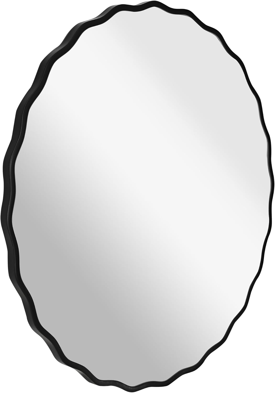 Round Black Mirror — 24" - View 4