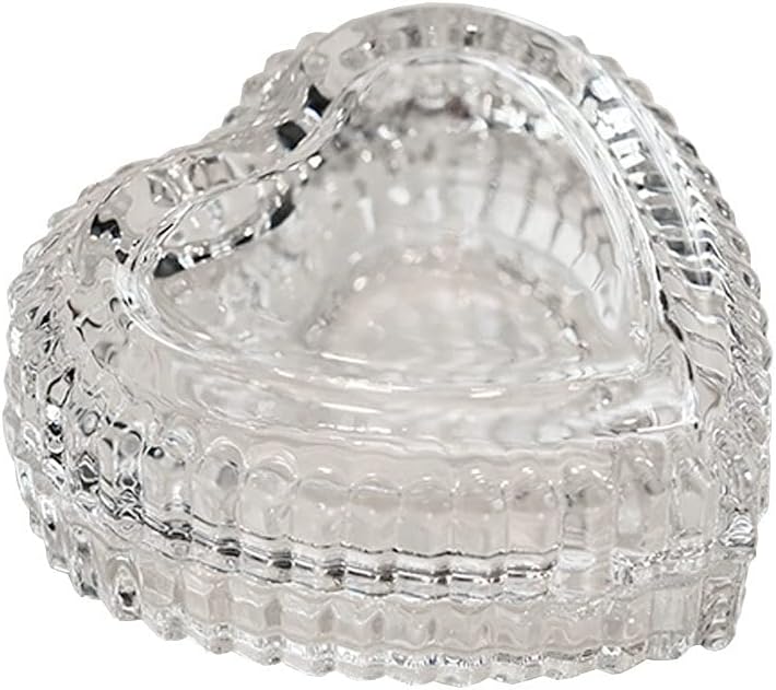 Gold Storage Basket — Heart