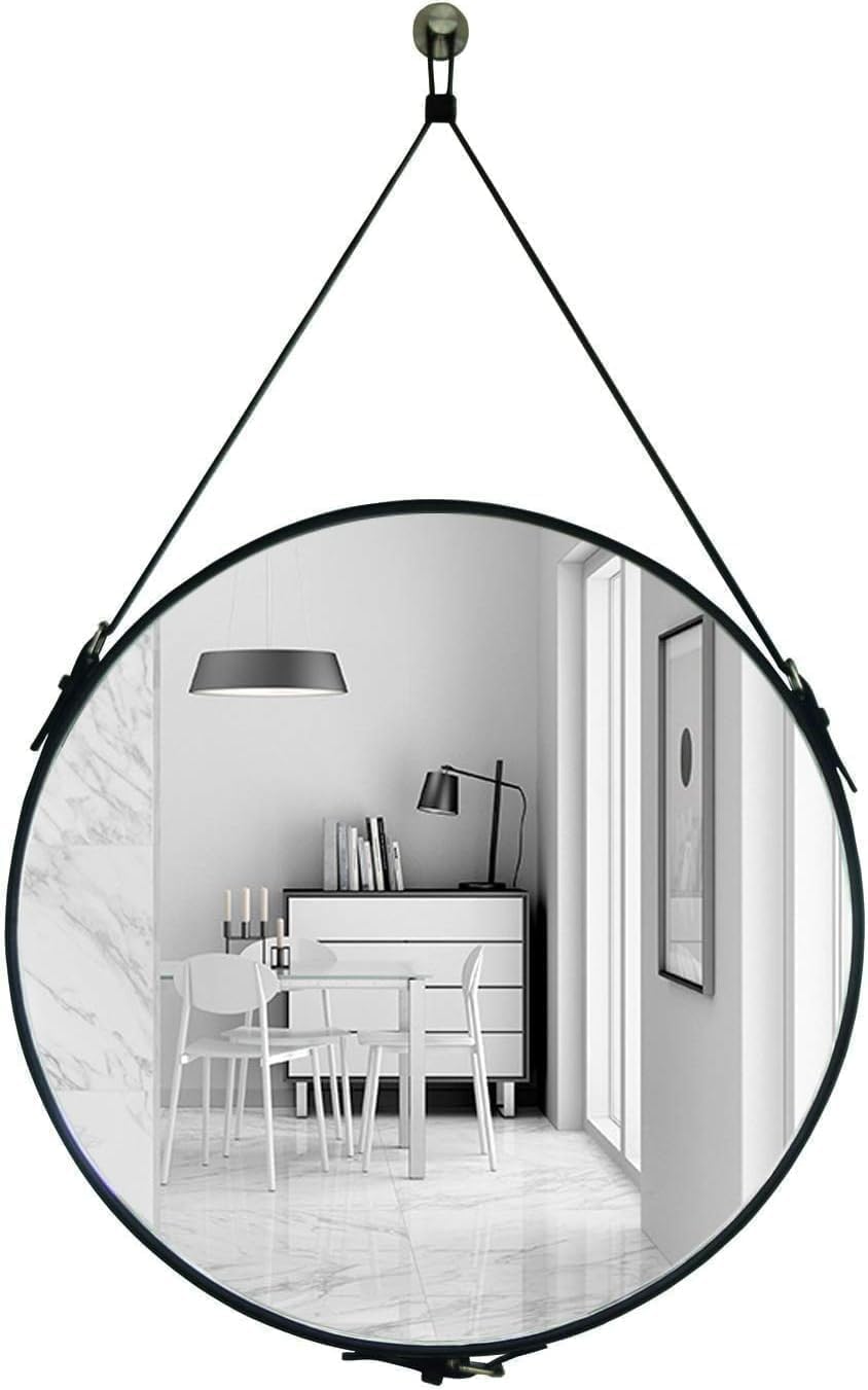 Round Glass Wall Mirror — 20" - View 10