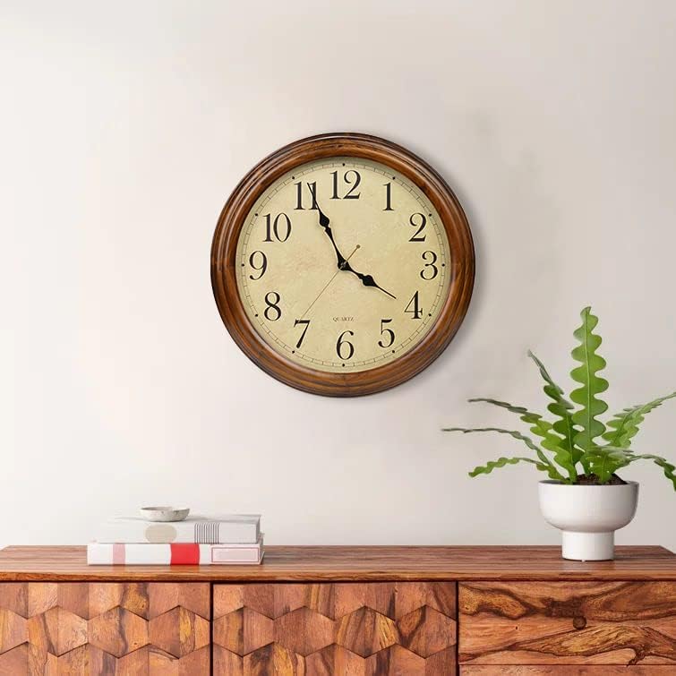 Wood Wall Clock - View 2