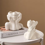 Boho Ceramic Flower Vase - View 6