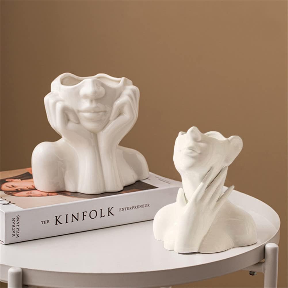 Boho Ceramic Flower Vase - View 6