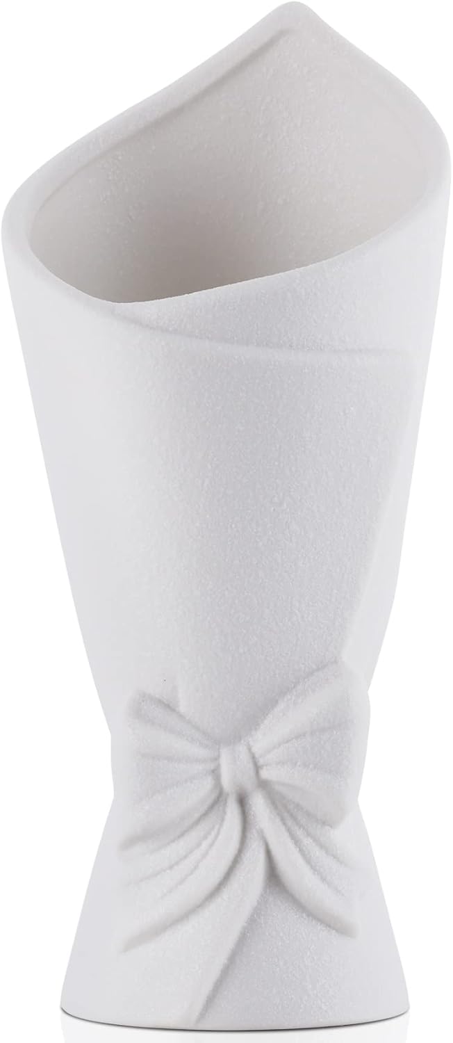 Modern Ceramic Flower Vase — Roll Vase