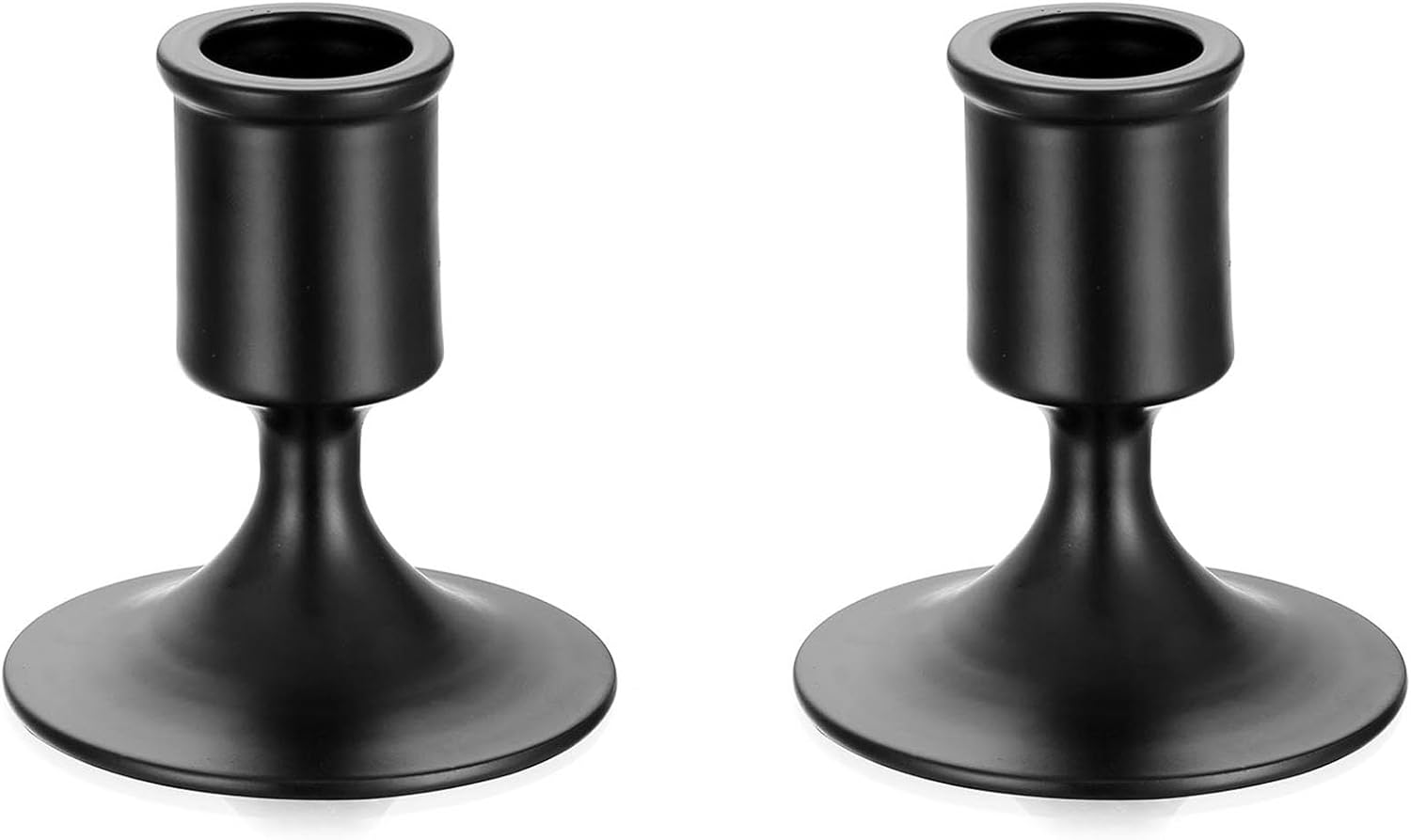 Luxe Black Candle — Set of 2 — 2 Pcs