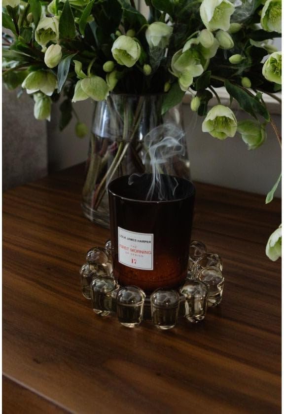 Modern Grey Candle - View 7