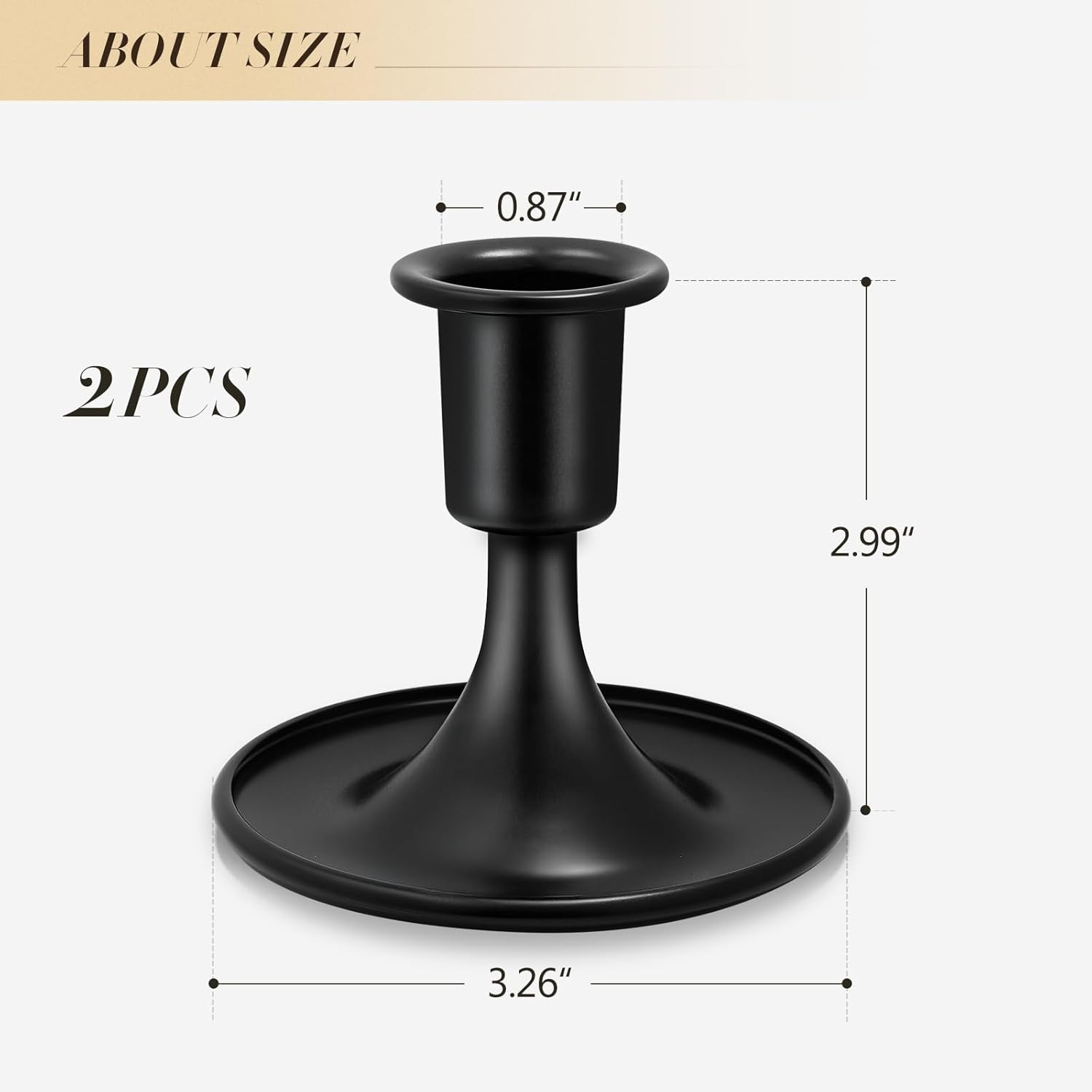 Black Candle — Set of 2 - View 8
