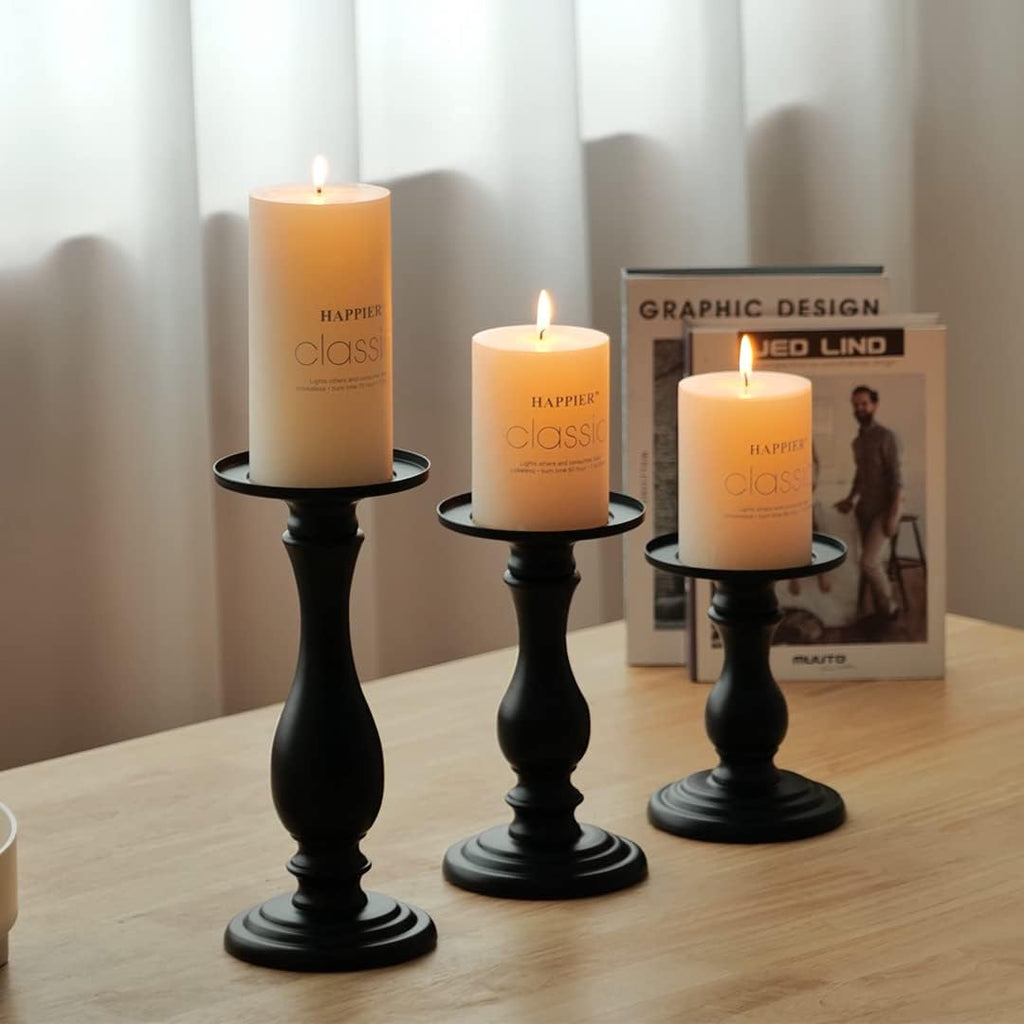 Wax Pillar Candle — 10" - View 8