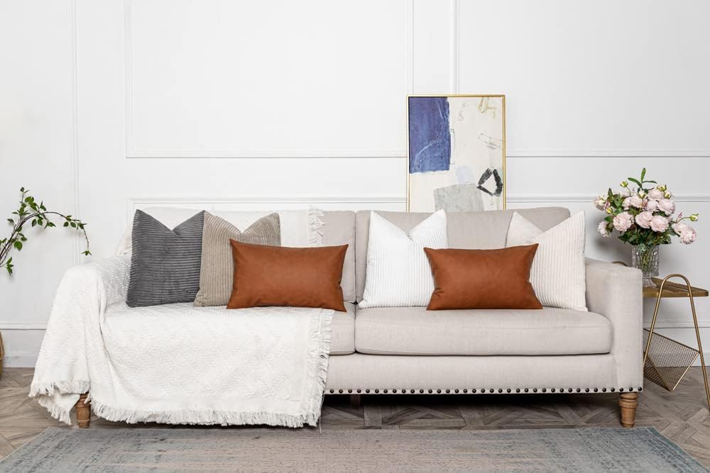 Velvet Boho Fabric Pillow Cover — 18" - View 4