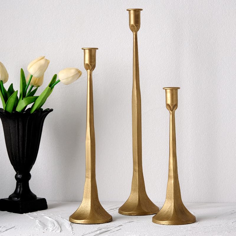 Luxe Black Candle — Set of 3
