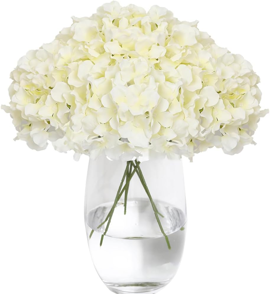 Black Artificial Flowers — Off White