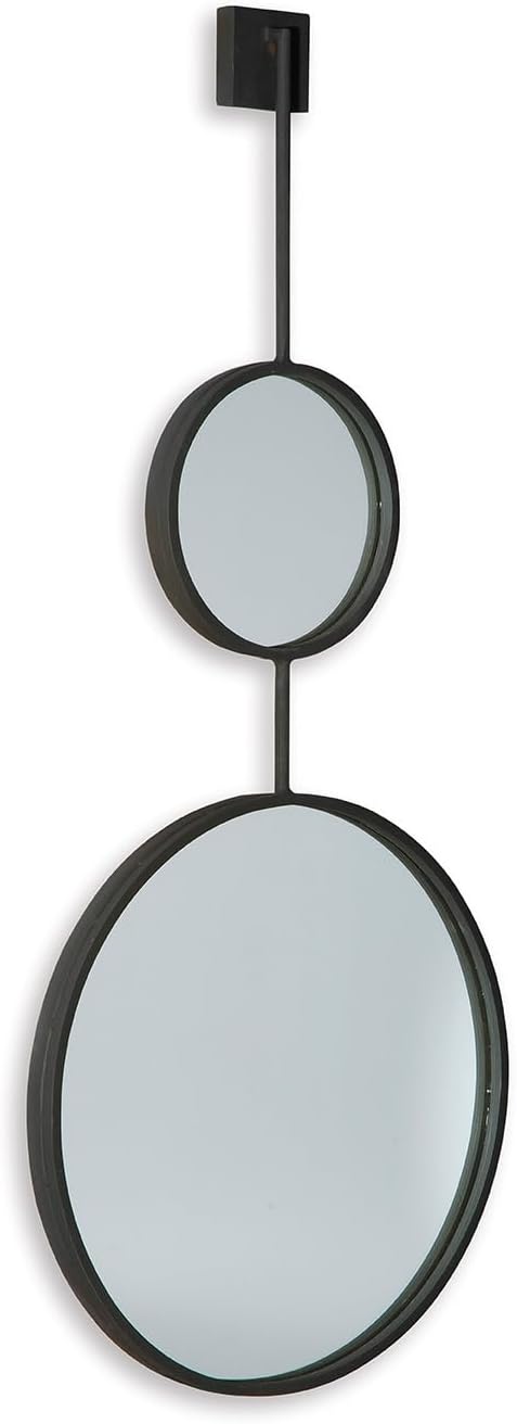 Round Modern Glass Mirror - View 8