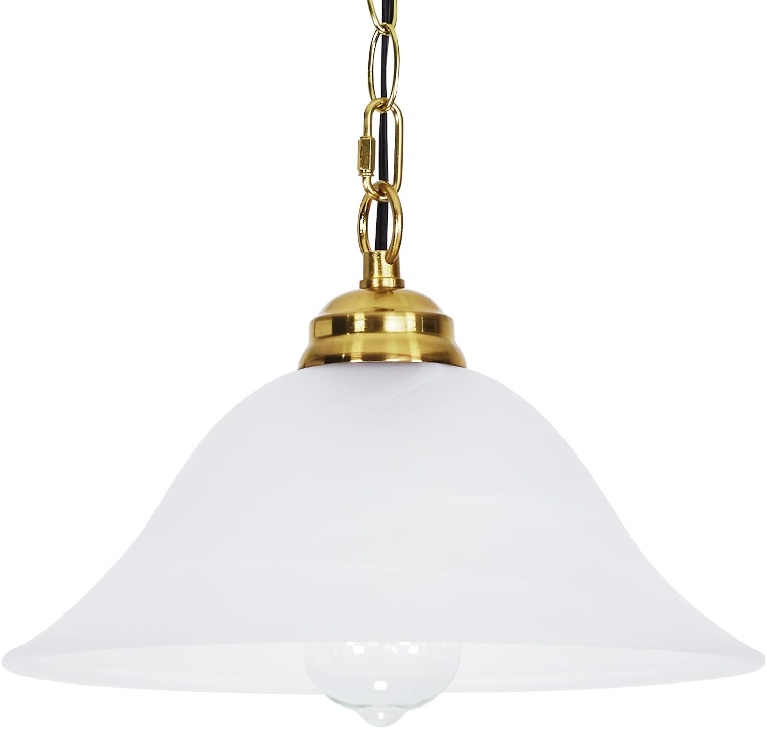 Dimmable Farmhouse Black Pendant Light - View 2