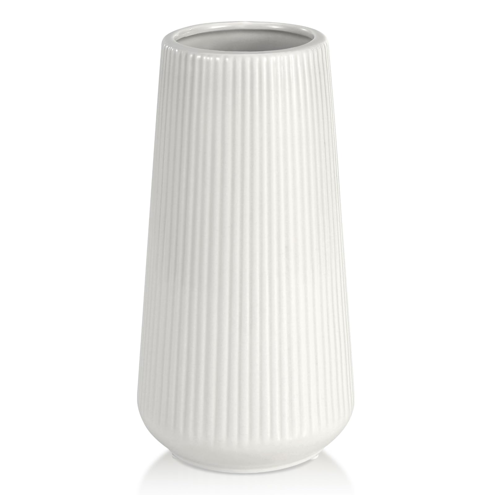 Farmhouse Beige Flower Vase