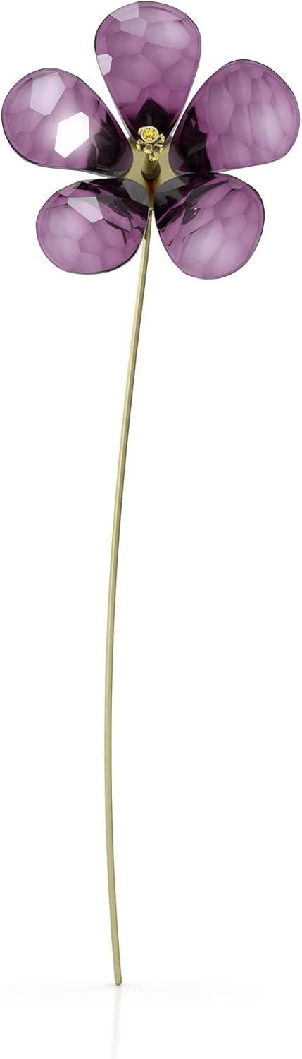 Luxe Green Decorative Vase — Hibiscus