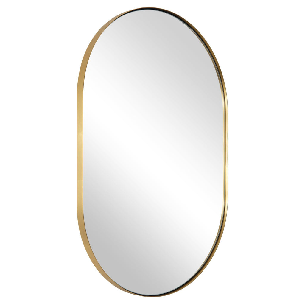 Oval Luxe Black Mirror — 1"