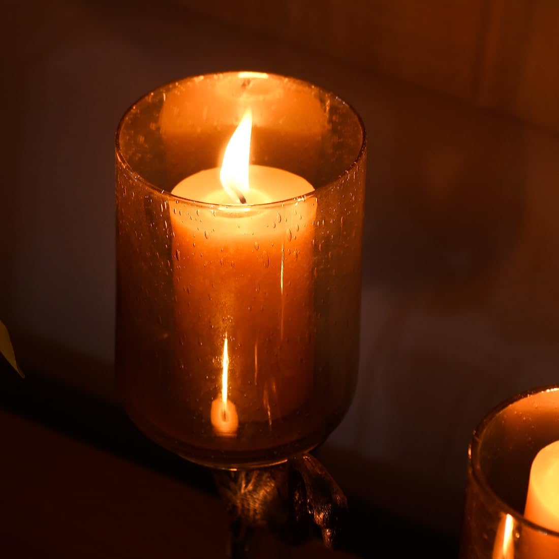 Wax Pillar Candle — 3" - View 6