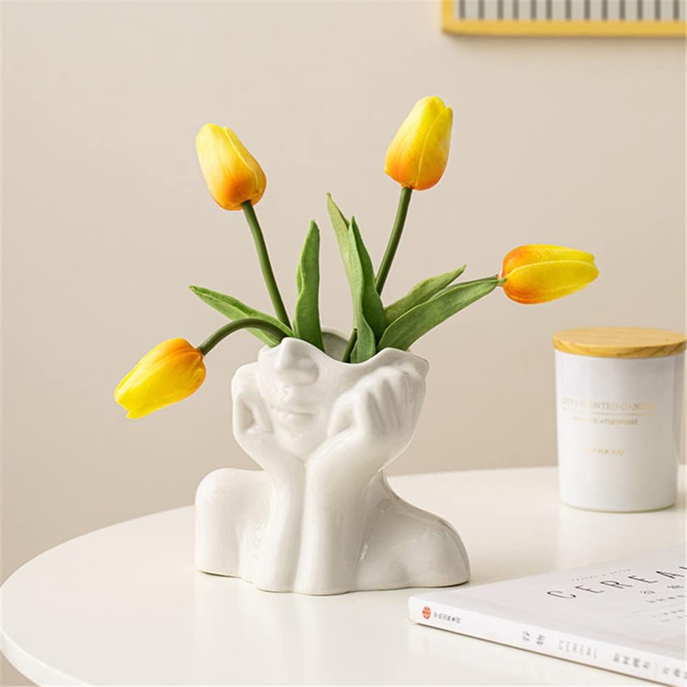 Boho Ceramic Flower Vase - View 3