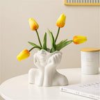 Boho Ceramic Flower Vase - View 3