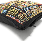 Boho Beige Throw Pillow Cover — 16" - View 6