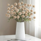 Pom Pom Beige Artificial Plant