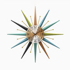 Luxe Metal Wall Clock — 22"