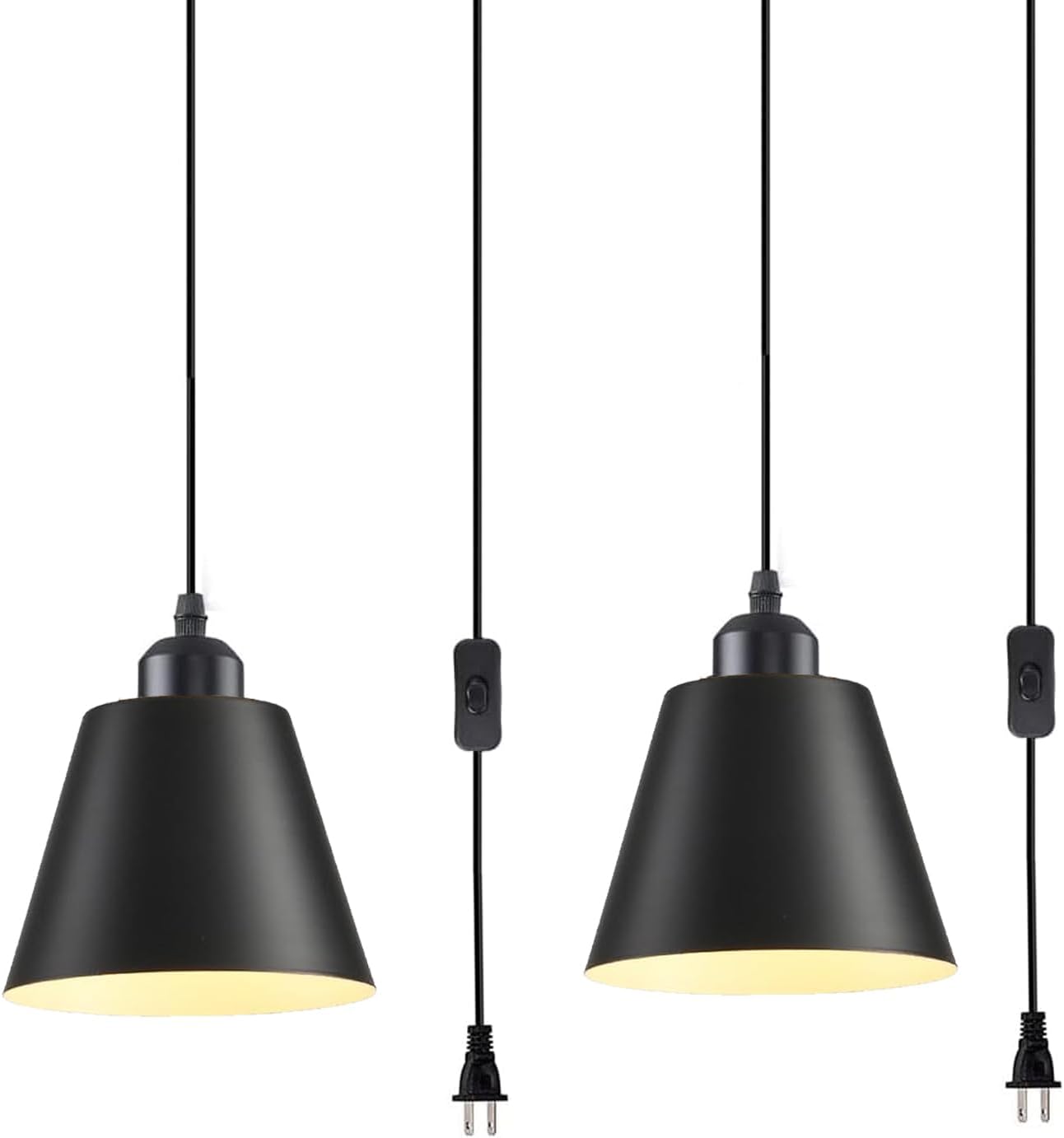 Farmhouse Metal Chandelier — 2 Packs H