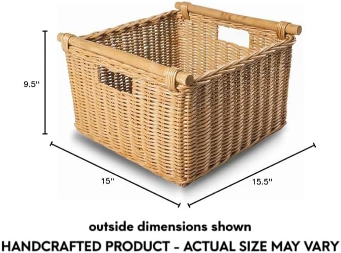 Beige Storage Basket - View 7