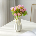 Modern Ceramic Flower Vase — 7.9" - View 5