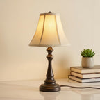 Vintage Black Bedside Lamp — Table Lamp