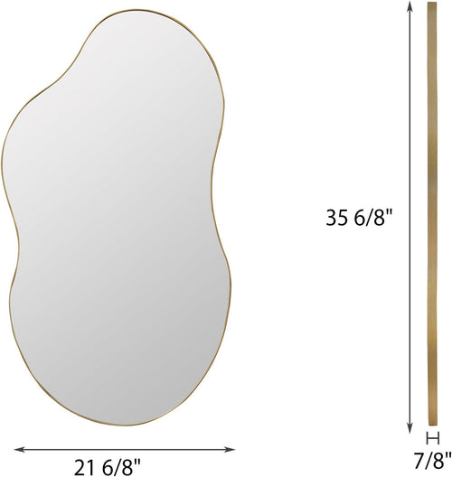Antique Luxe Black Wall Mirror — 20" - View 2