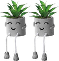 Grey Faux Plant — Gray-2a