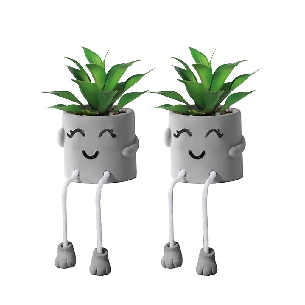 Grey Faux Plant