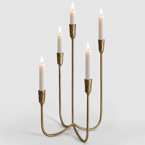 Antique Luxe Gold Candle — 15"