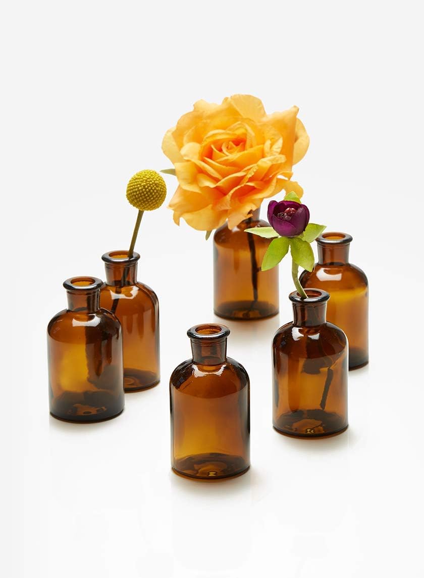 Glass Flower Vase — 6.25" - View 7
