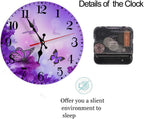 Battery Operated Pink Wall Clock — 10" - View 4