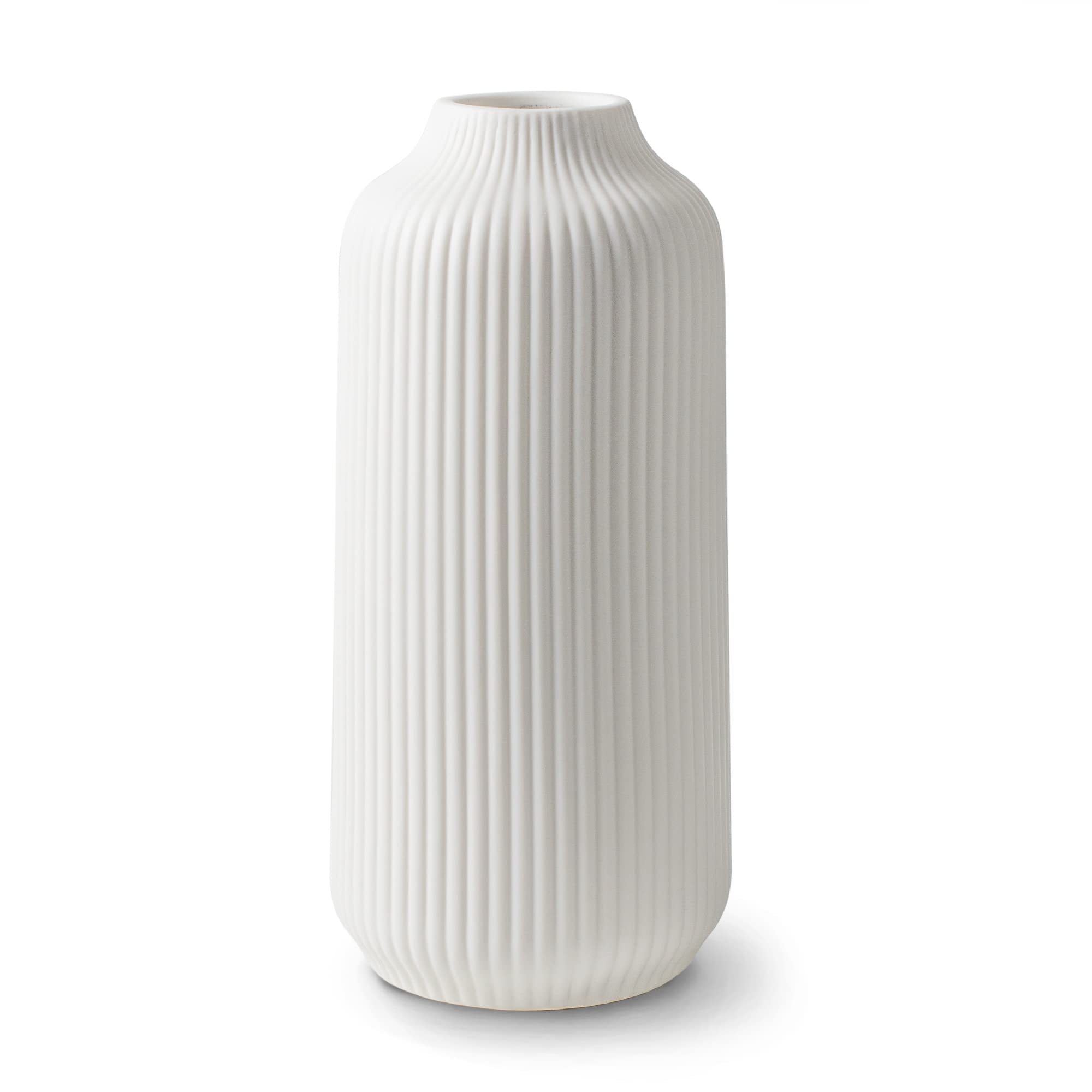 Boho Black Vase — 8"