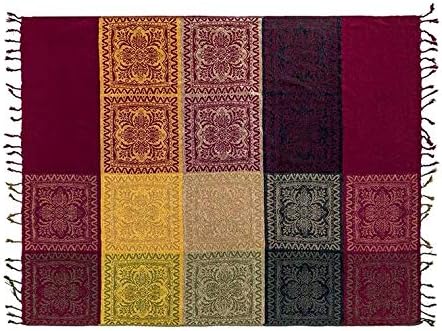 Chenille Boho Black Throw Pillow — 60x75 - View 8