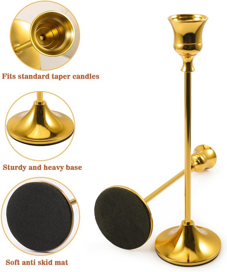 Luxe Gold Candle — Set of 6 - View 4
