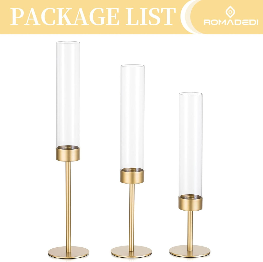 Luxe Glass Candle — Set of 3 - View 7