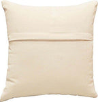 Embroidered Boho Blue Throw Pillow Cover — 18x18 - View 7