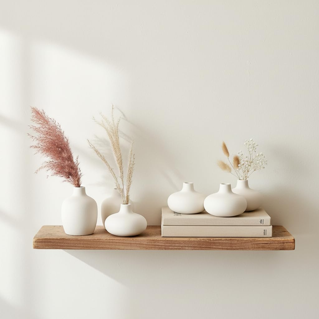 Boho Ceramic Vase — Set of 6 - View 3