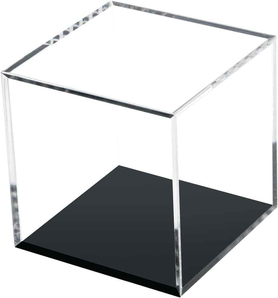 Glass Storage Basket — 4" — Cube-3x3x3in