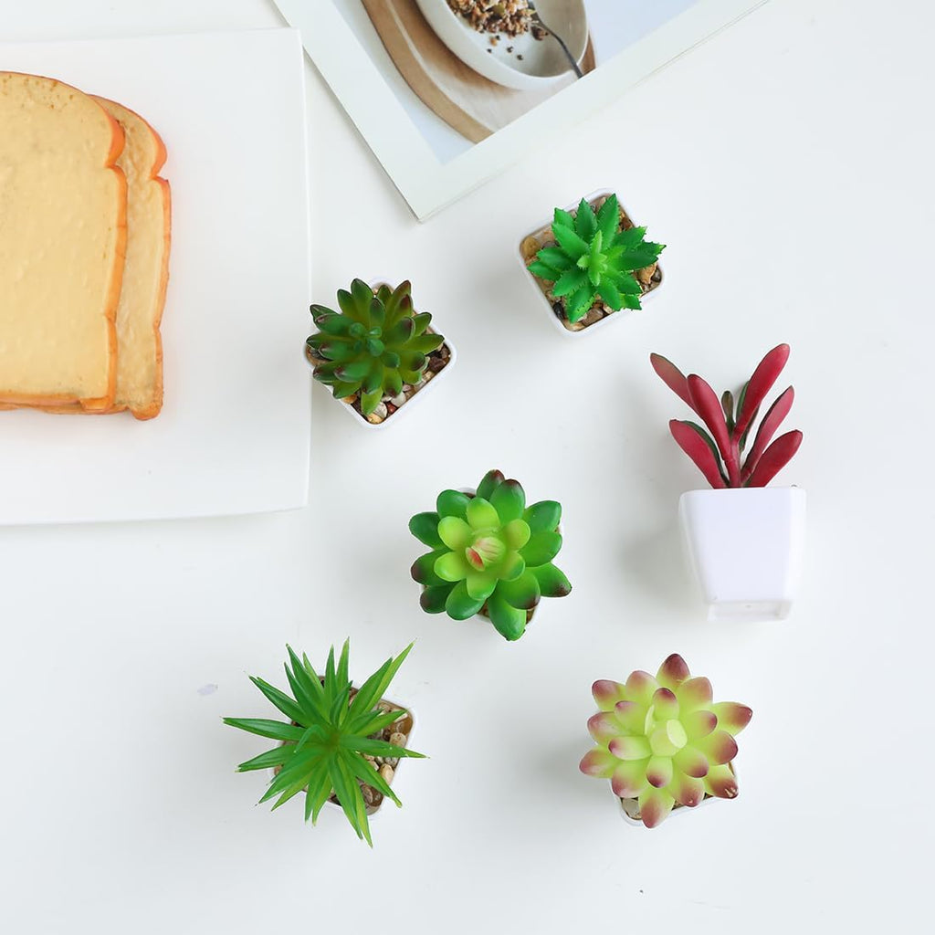 Ceramic Artificial Plant — Set of 6 - View 4