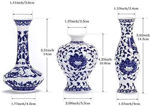 Blue Flower Vase — Set of 3 - View 5