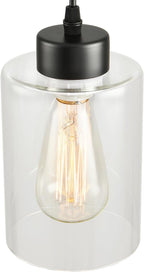 Adjustable Farmhouse Black Pendant Light - View 6