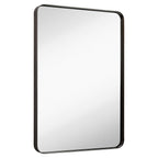 Rectangular Black Wall Mirror — 2"