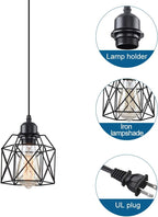 Farmhouse Metal Chandelier - View 6