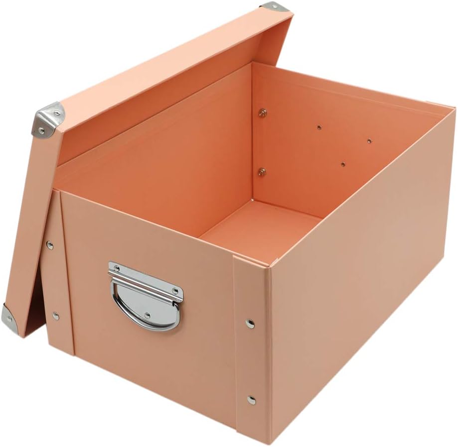 Black Storage Basket — Pink