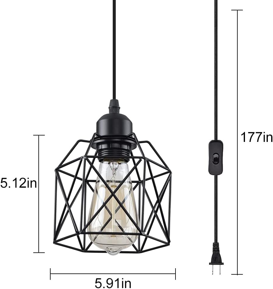 Farmhouse Metal Chandelier - View 4